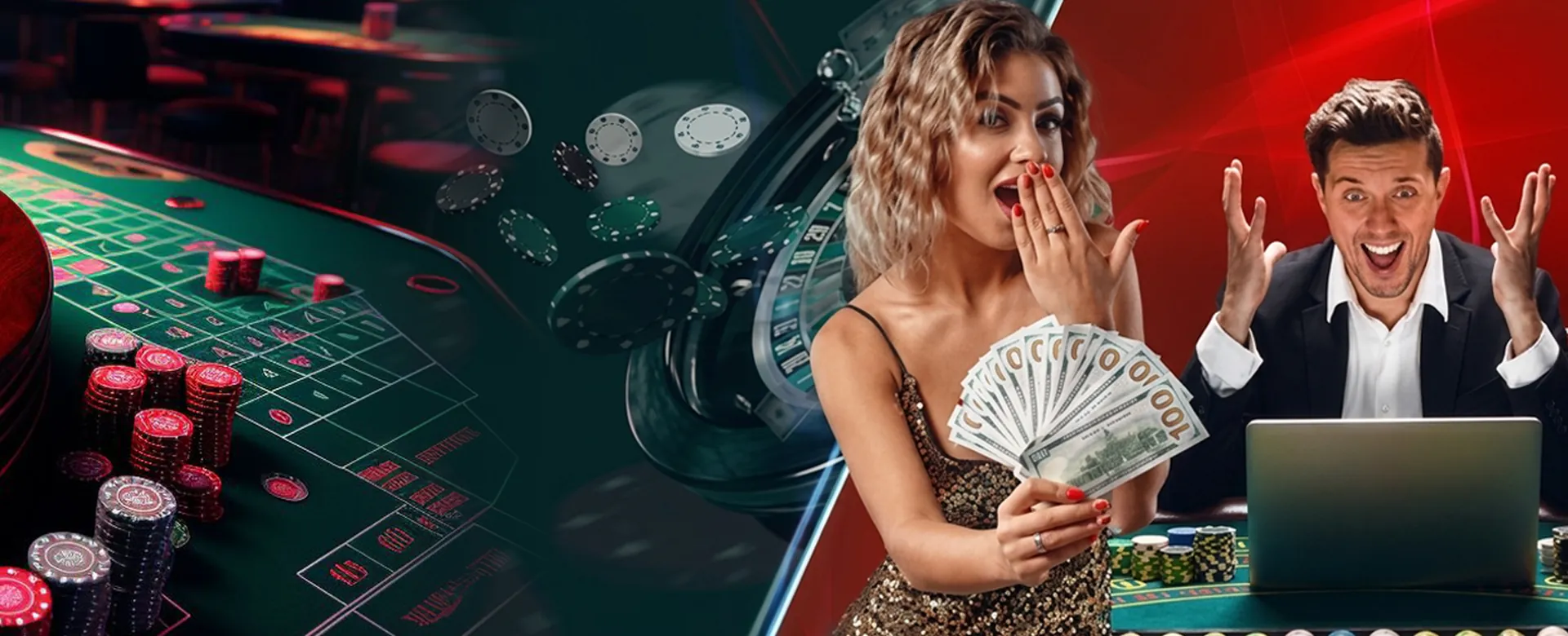 jljl777 Welcome Bonus Hero Image with Golden Chips and a Luxurious Casino Lobby
